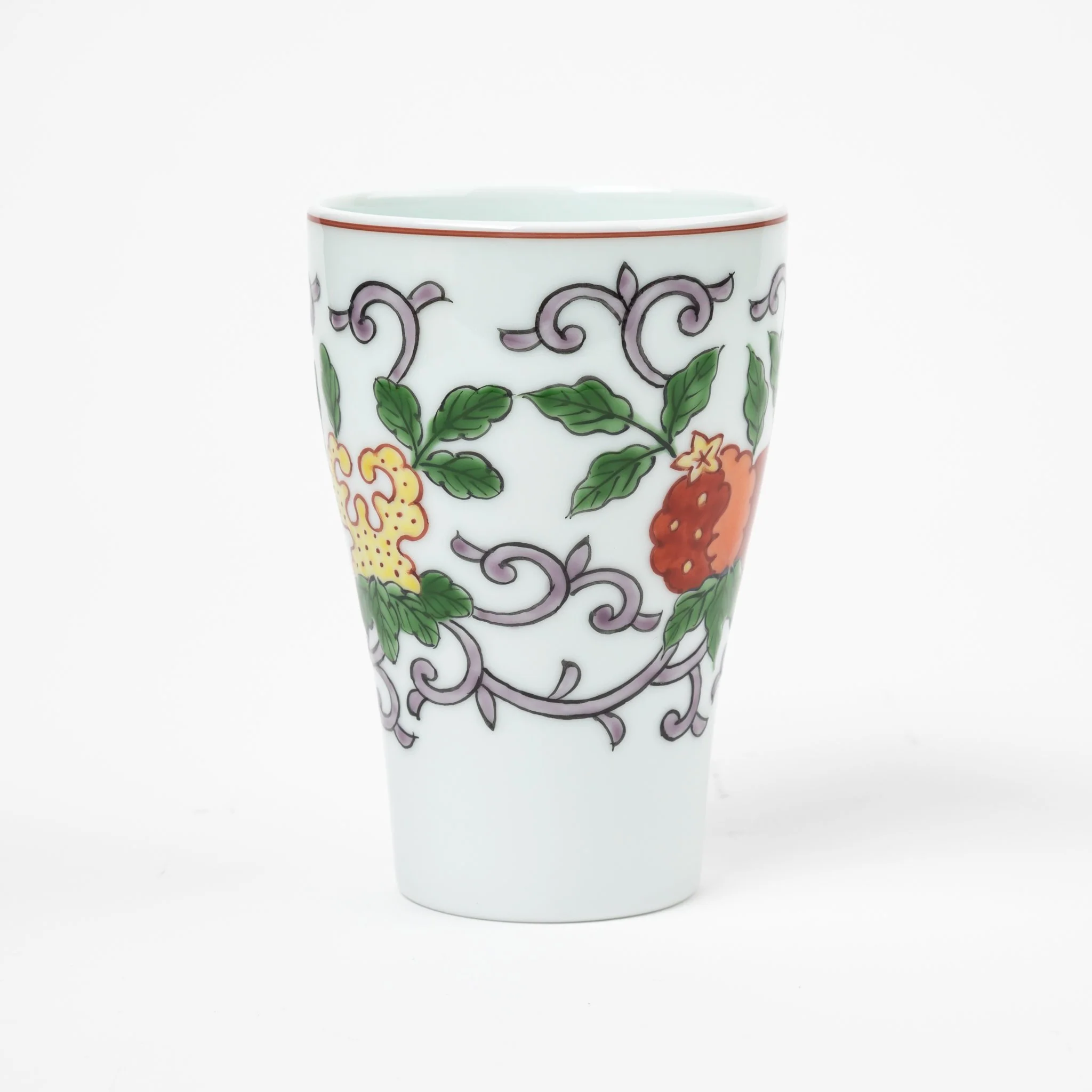 Gen-emon Kiln Arita Three Red Fruits Cup - Image 2