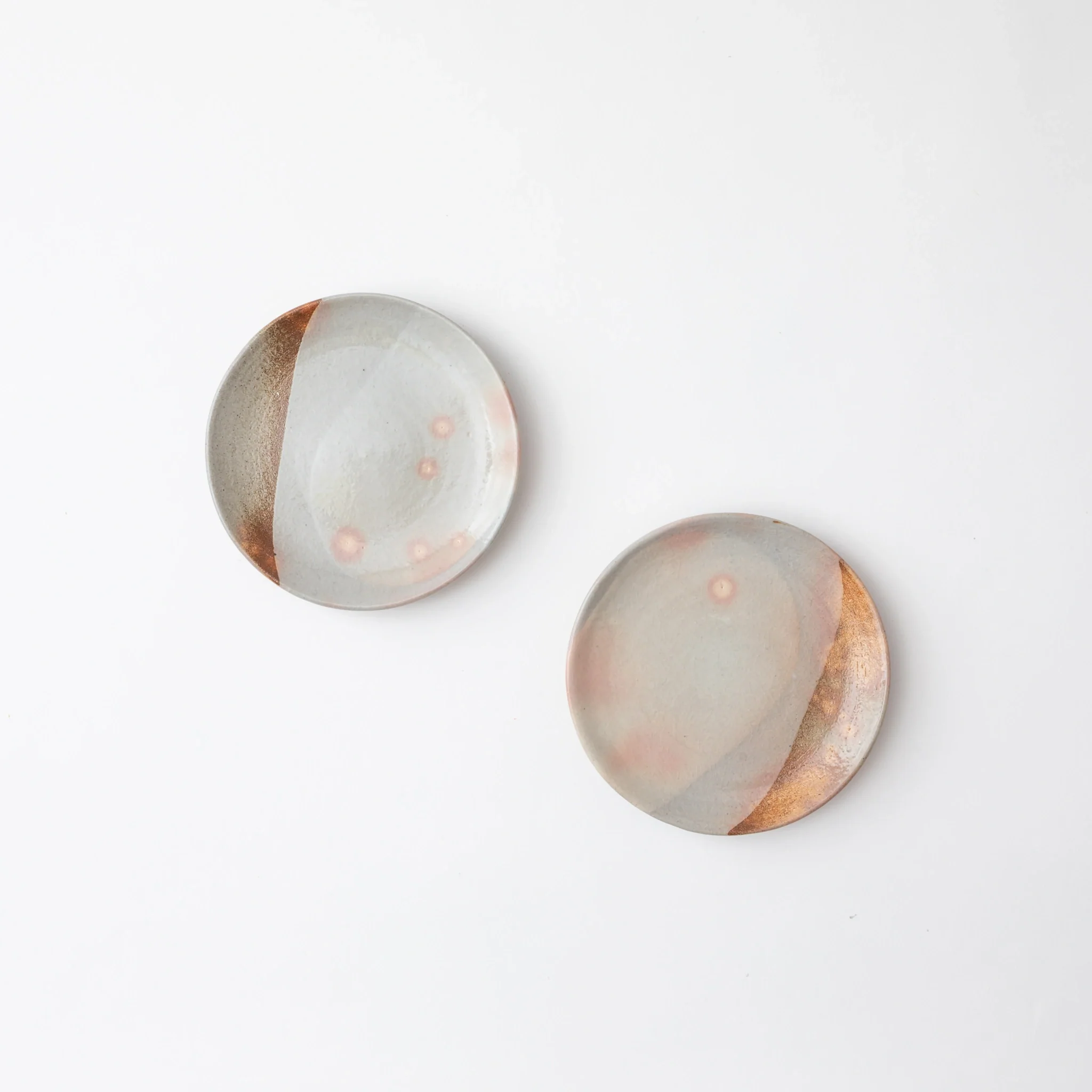 Hagi Ware Kakewake Small Plates (Set of 2) - Image 3