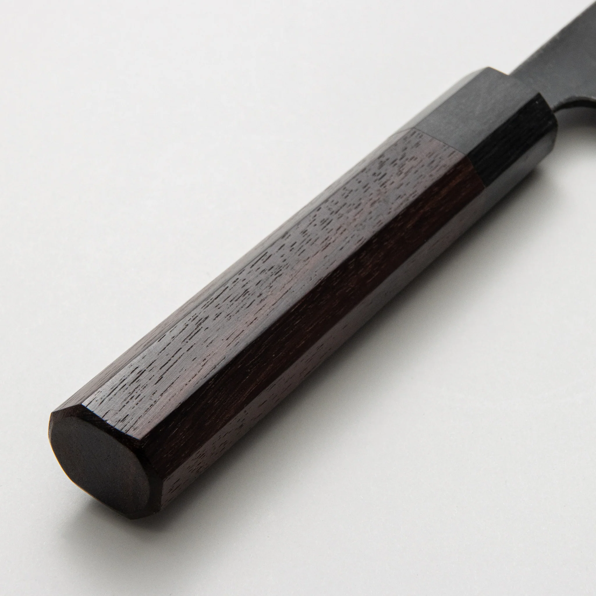Ishizuchi Blue Super Steel Santoku Knife Rosewood Handle - Image 3