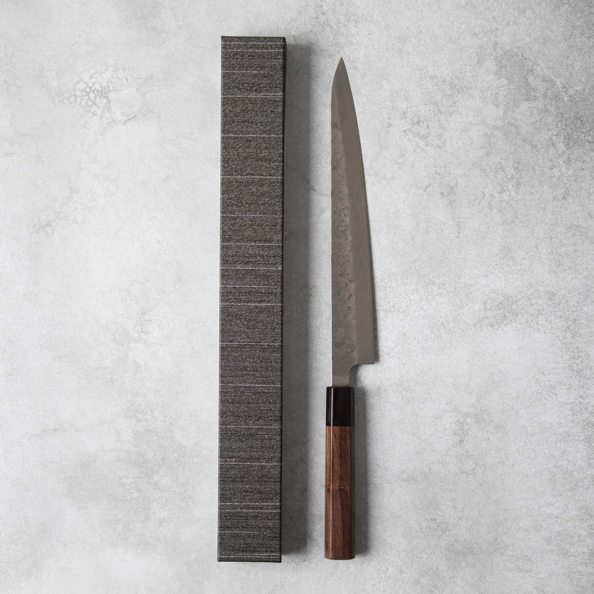 Ishizuchi Silver #3 Nashiji Sujihiki Knife - Image 6