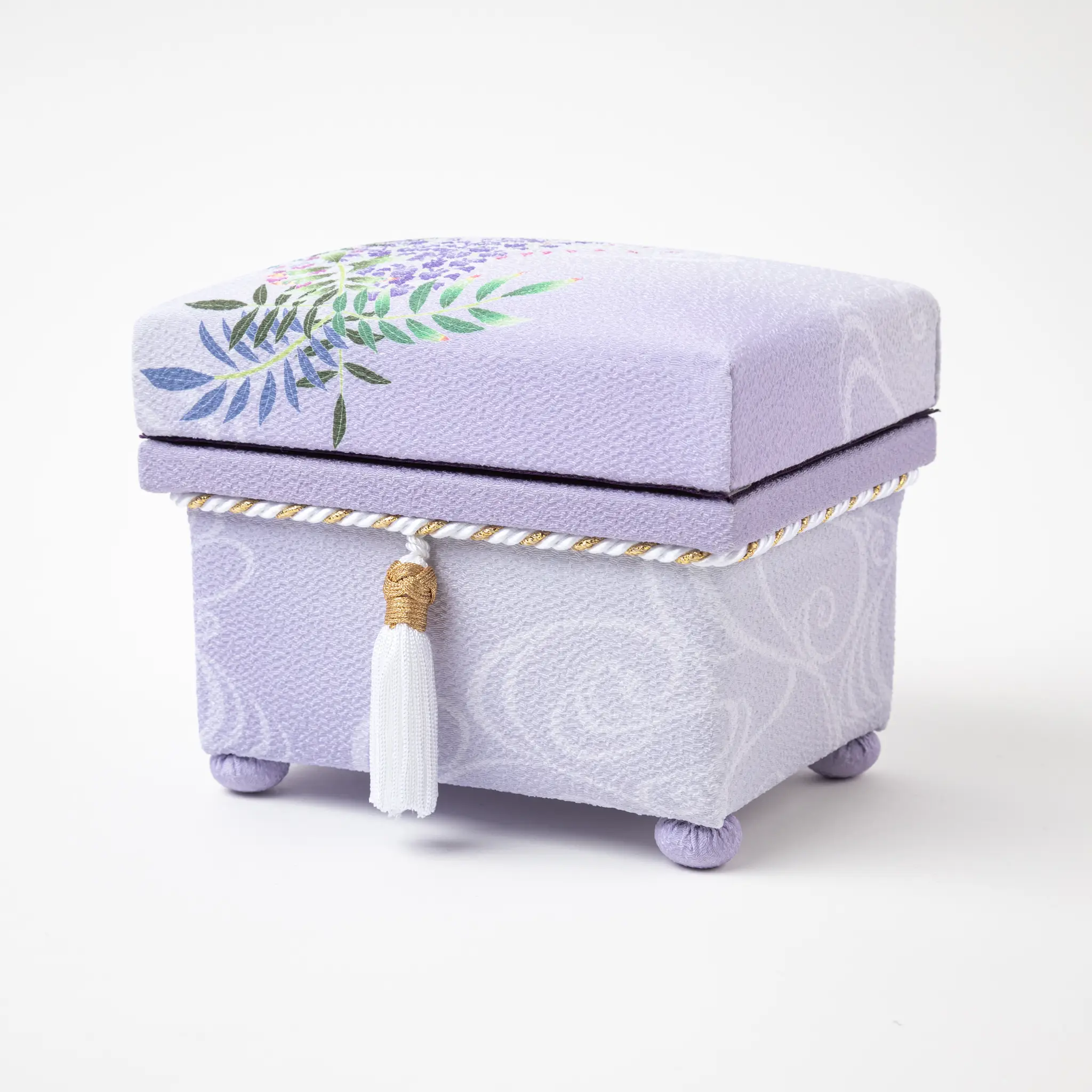 Kaga Yuzen Wisteria Accessory Box