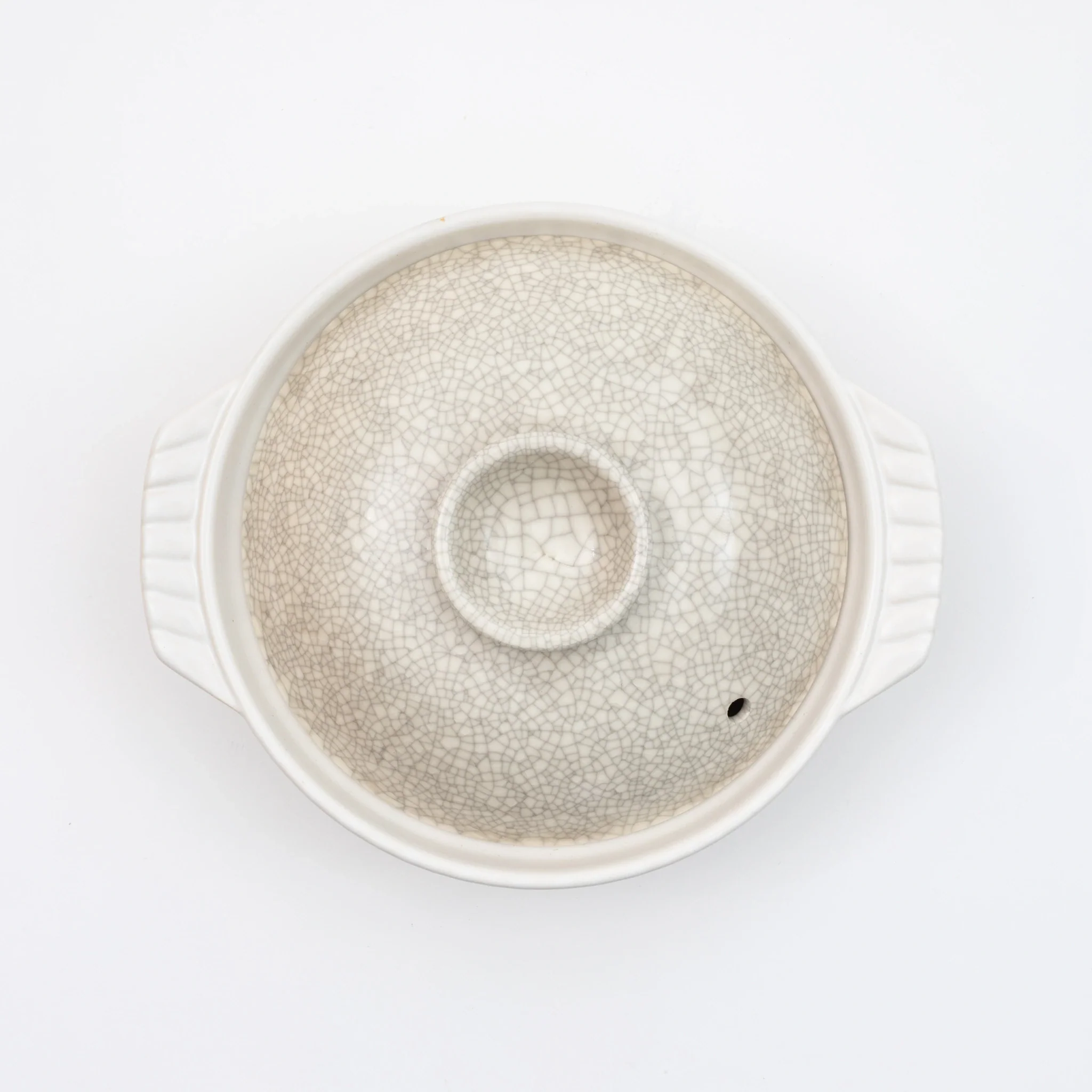 Kannyu White Donabe Clay Pot (2-3 People) - Image 3