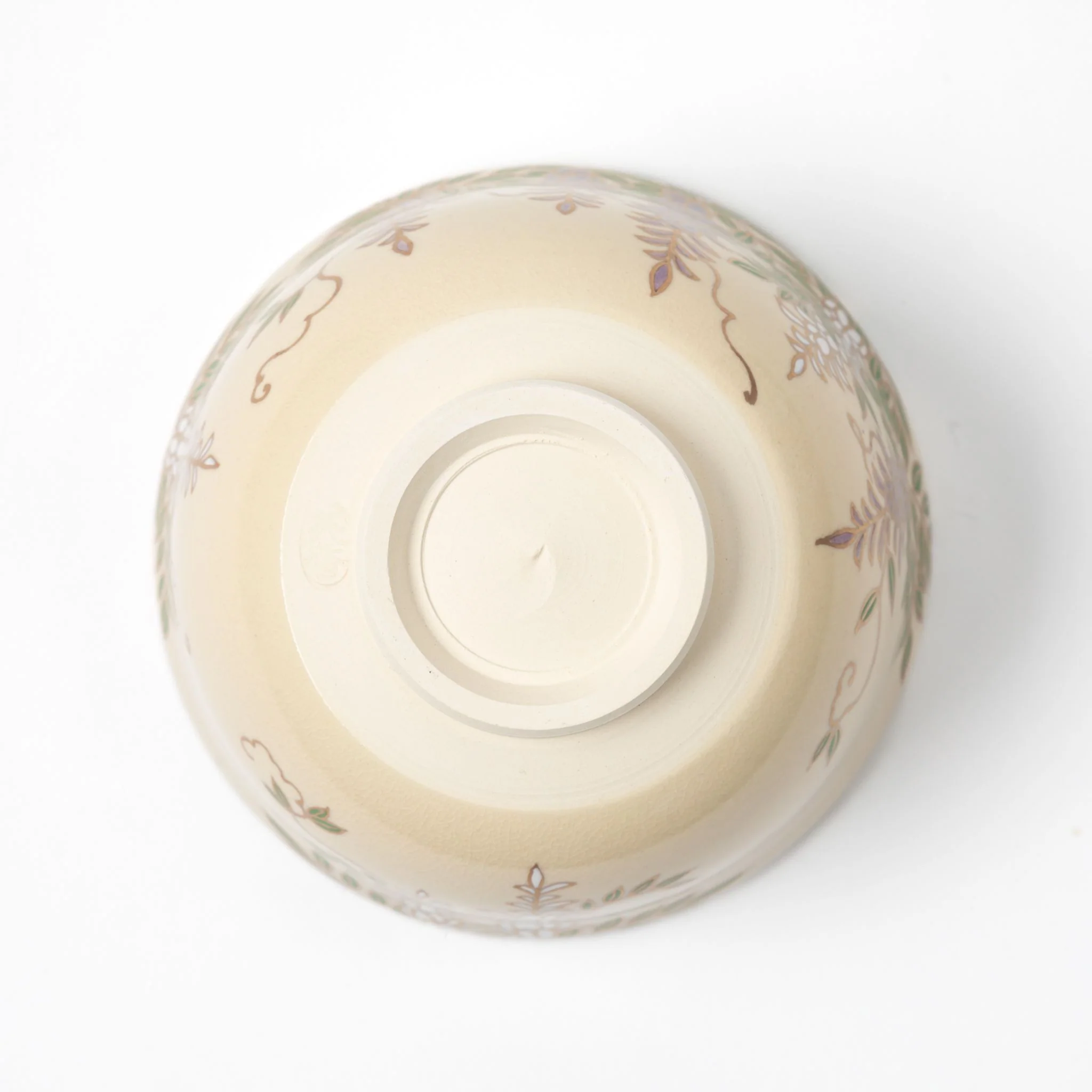 Nisei Matcha Bowl Wisteria by Eiko Miyaji - Image 5