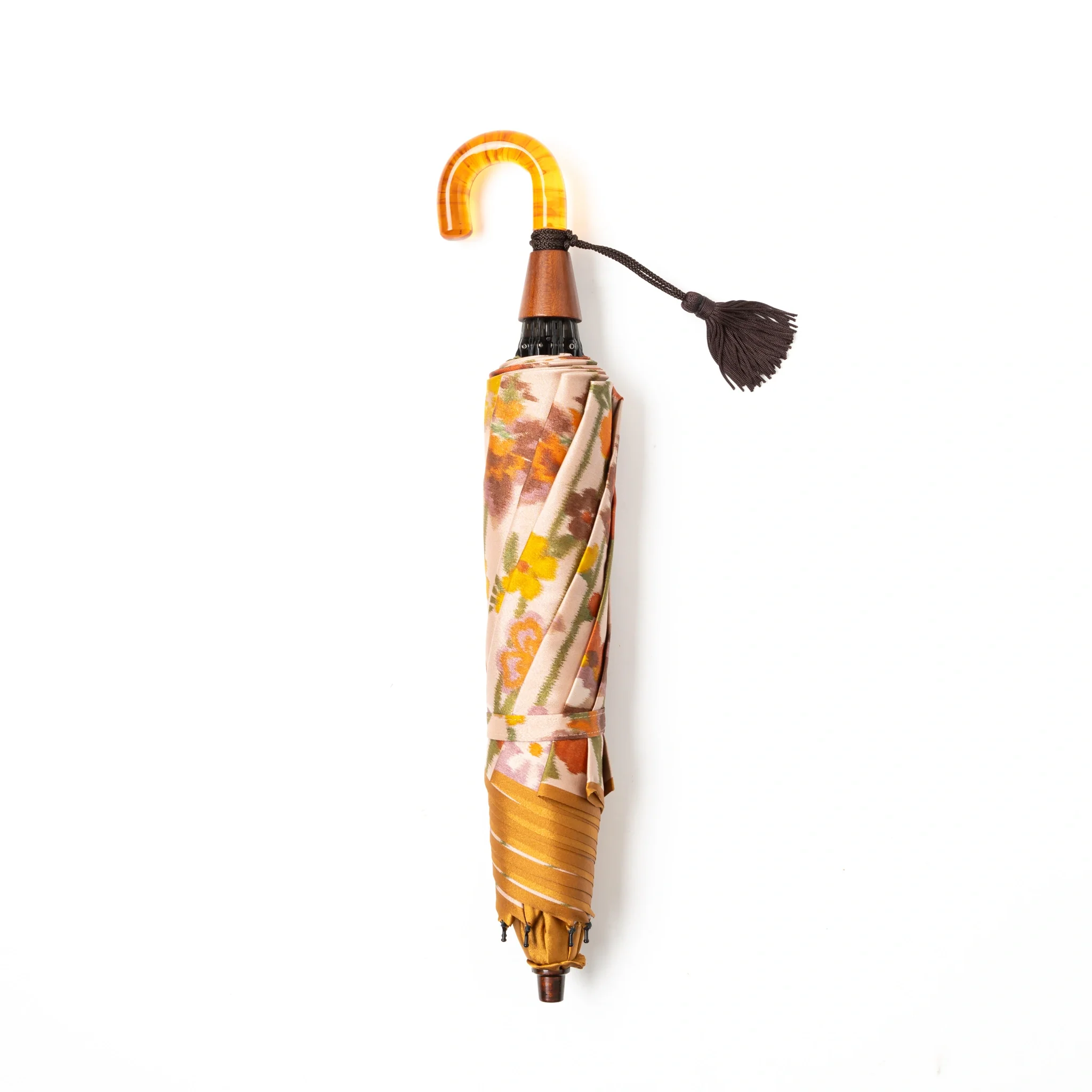 Wabana Folding Umbrella Golden Yellow - Image 4